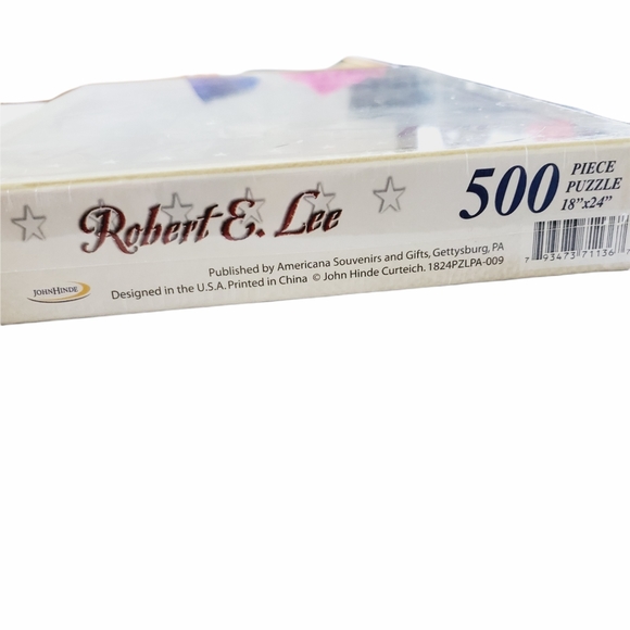 NEW Americana Souvenirs " Robert E. Lee" Jigsaw Puzzle - Picture 2 of 3